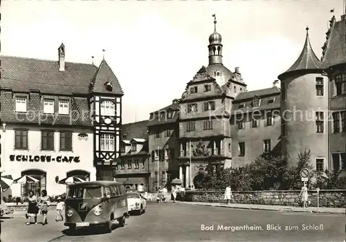 Bad Mergentheim mit Schloss Kat. Bad Mergentheim
