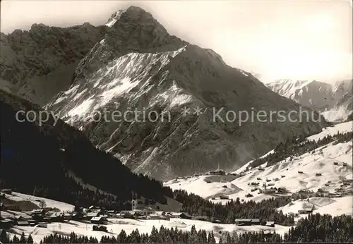 Riezlern Kleinwalsertal Vorarlberg Hirschegg Mittelberg  Kat. Mittelberg