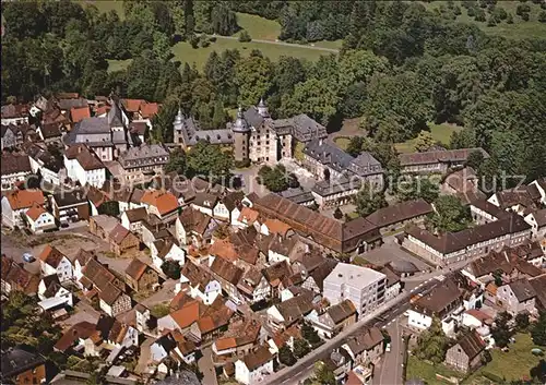 Laubach Hessen Fliegeraufnahme am Naturpark Hoher Vogelsberg Kat. Laubach Vogelsberg