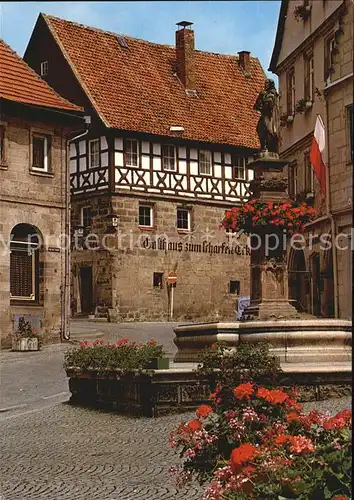 Kronach Oberfranken Geburtshaus Lucas Cranach Kat. Kronach