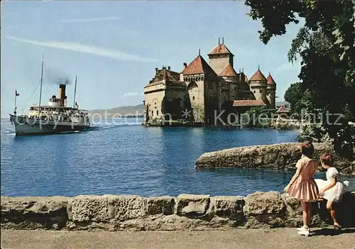 Chillon Chateau Kat. Montreux