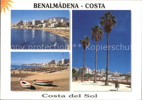Benalmadena Costa Strand / Costa del Sol Occidental /Malaga