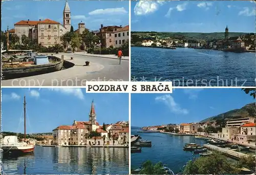 Jugoslawien Yugoslavie Brac Hafen Kat. Serbien