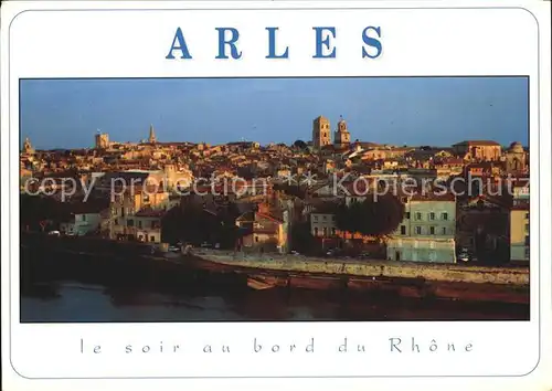Arles Bouches du Rhone Partie am Fluss Kat. Arles