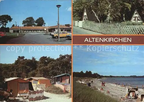 Altenkirchen Ruegen Camping Strand Reetdachhaeuser Kat. Altenkirchen Ruegen