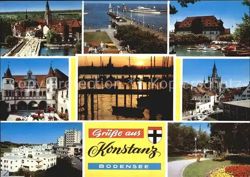 Konstanz Bodensee Seepartien  Schloss Kat. Konstanz
