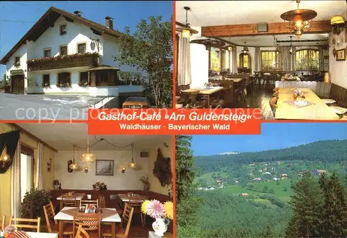 Waldhaeuser Neuschoenau Gasthof Cafe Am Guldensteig Kat. Neuschoenau