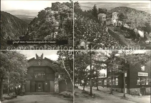 Hexentanzplatz Bergtheater Berghotel Walpurgishalle Kat. Treseburg