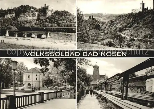 Bad Koesen Rudelsburg Sanatorium Ernst Thaelmann  Kat. Bad Koesen