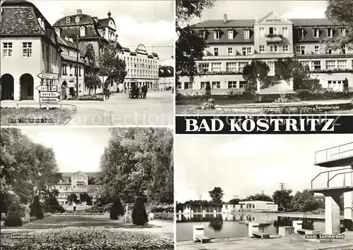 Bad Koestritz Sanatorium Ernst Thaelmann Strasse  Kat. Bad Koestritz