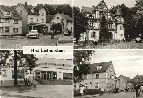 Bad Liebenstein Hauptstrasse Deutsche Post Gasthof zur Einnahme Kat. Bad Liebenstein