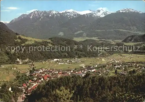 Imst Tirol Gesamtansicht mit Alpenpanorama Kat. Imst