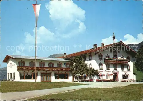 Hinterthiersee Gasthof Pension Neuwirt Kat. Thiersee Tirol