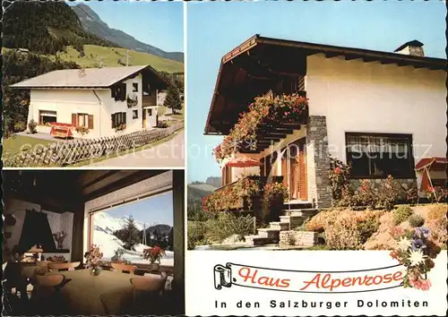 Annaberg Niederoesterreich Haus Alpenrose Kat. Annaberg