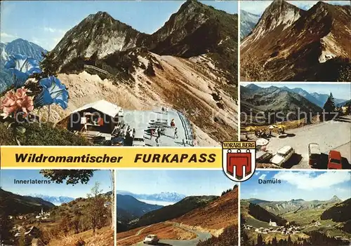 Furkapass Damuels Innerlaterns  / Furka /Rg. Gletsch