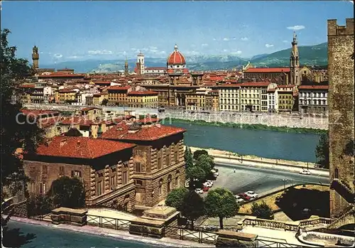 Florenz Panorama Kat. Italien