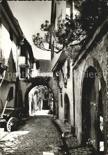 Riquewihr Haut Rhin Rue et cour des Juifs Kat. Riquewihr