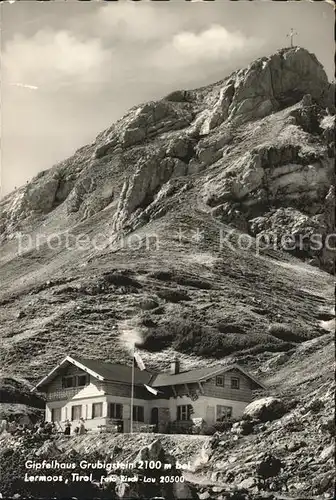 Lermoos Tirol Gipfelhaus Grubigstein Kat. Lermoos