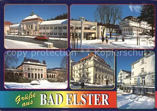 Bad Elster Albert Bad Klinik Am Brunnenberg Kurhaus Sachsenhof Haus Weisse Elster Kat. Bad Elster