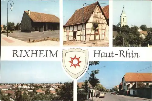 Rixheim Maison Alsacier Eglise  Kat. Rixheim