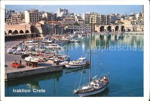 Iraklion Crete Hafen Kat. Insel Kreta