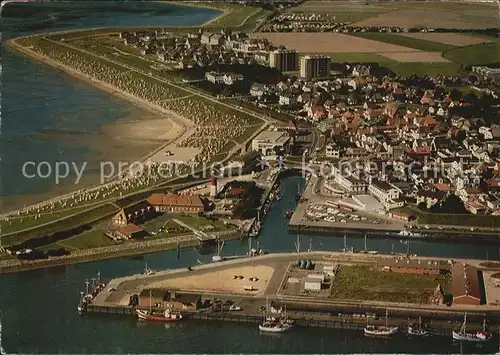 Buesum Nordseebad Fliegeraufnahme Kat. Buesum