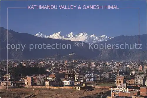 Kathmandu Valley and Ganesh Himal Kat. Kathmandu