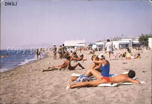 Dikili Izmir Strandpartie Kat. Tuerkei