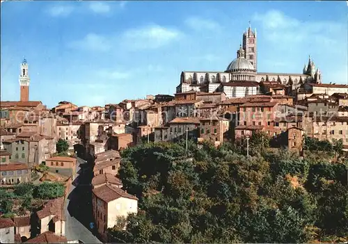 Siena Panorama da S Domenico Kat. Siena