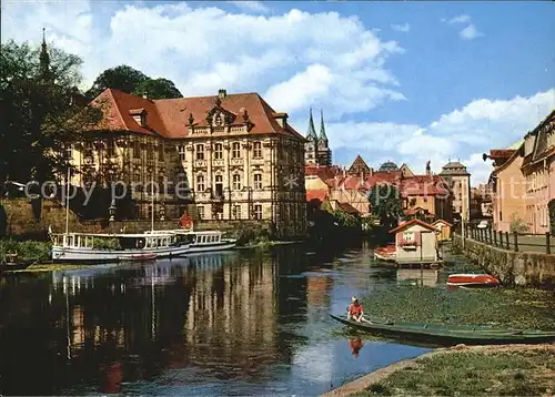Bamberg Wasserschloss Concordia Fahrgastschiffe Kat. Bamberg