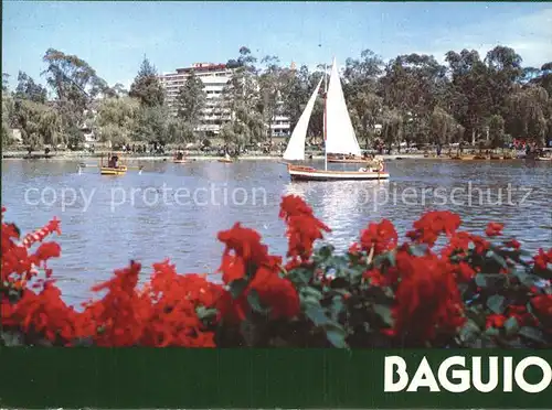 Baguio Teilansicht Segelschiff Kat. Baguio