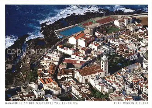 Garachico Fliegeraufnahme Kat. Santa Cruz de Tenerife