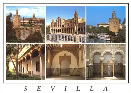 Sevilla Andalucia Beruehmte Bauwerke Kat. Sevilla 