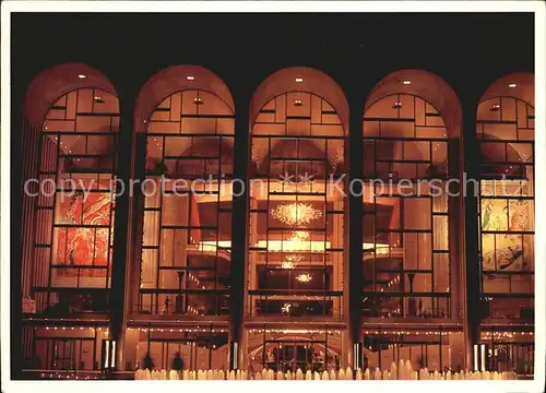 New York City Lincoln Center night view