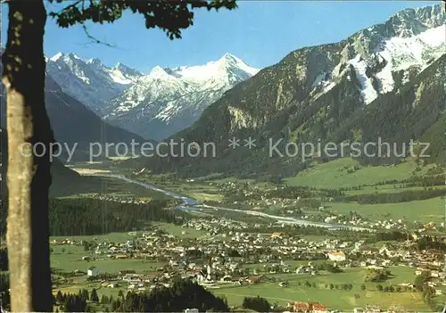 Reutte Tirol Panorama Blick gegen Lechtaler Alpen Kat. Reutte
