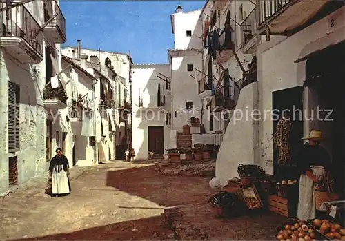 Ibiza Islas Baleares Calle tipica  Kat. Ibiza