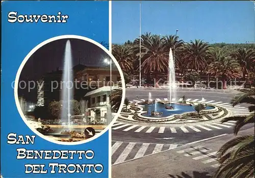 San Benedetto del Tronto Brunnen  Kat. San Benedetto Del Tronto