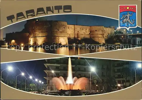 Taranto Brunnen Festung  Kat. Taranto