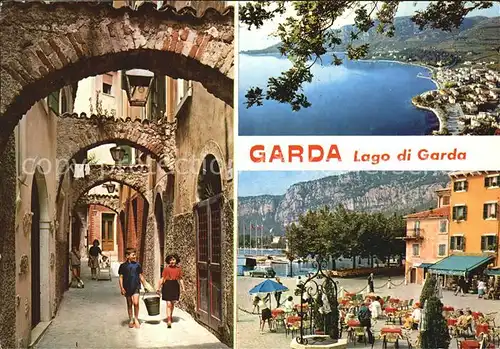 Garda Teilansichten Kat. Lago di Garda 