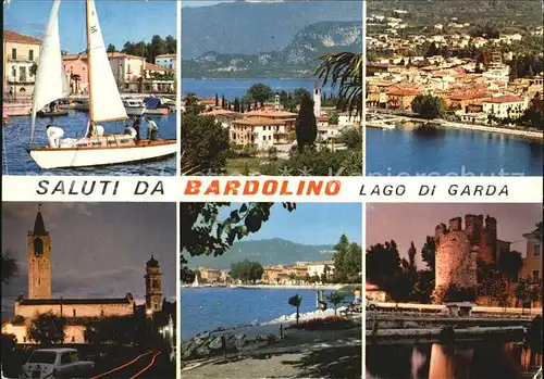 Bardolino Lago di Garda Segelboot 