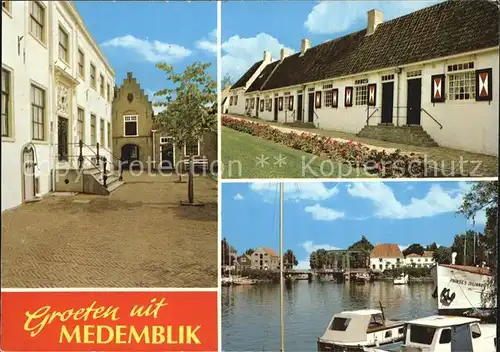 Medemblik Platz Hafen Kat. Medemblik