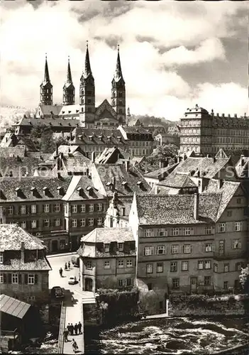 Bamberg Dom mit Altstadt Kat. Bamberg