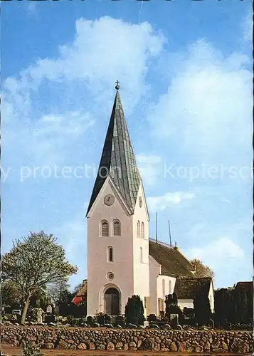 Amrum Kirche Kat. Nebel