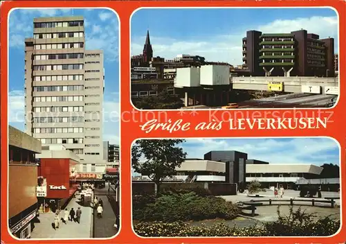 Leverkusen Stadtautobahn Hochhaus Kat. Leverkusen