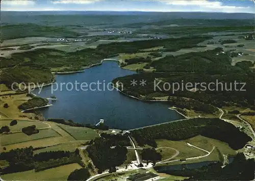 Wiehl Reichshof Fliegeraufnahme Talsperre Kat. Reichshof