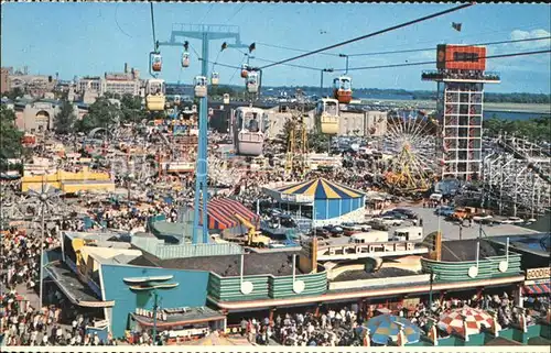 Toronto Canada The Canadian National Exhibition Cablecar Skyride Kat. Ontario