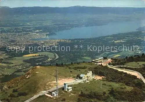 Geneve GE Panorama et Lac Leman Observatoire Kat. Geneve