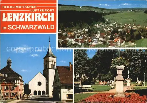 Lenzkirch Kirche Total Park Kat. Lenzkirch