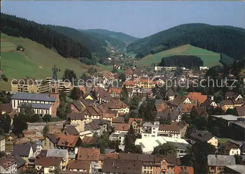 Furtwangen Stadtblick Kat. Furtwangen im Schwarzwald