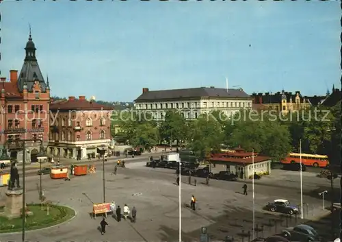 Sundsvall Torget fran Thulehuset Kat. Sundsvall